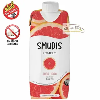 Jugo de Pomelo x 500 ml x 12 u (Smudis)