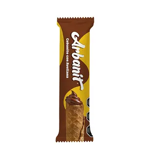 Cubanitos Rellenos de Pasta de Avellanas x 28 gr x 12 u (Arbanit)