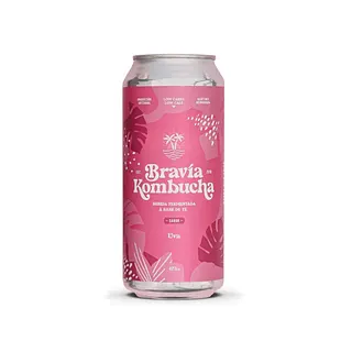 Kombucha Sabor Uva x 473 ml (Bravia)