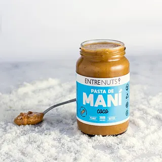 Pasta de Mani Coco sin Azucar x 400 gr (Entrenuts)