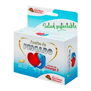 Aceite de Pescado x 30 cap (Garden House)