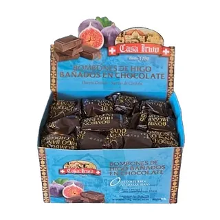 Higo Banado en Chocolate x 35 gr x 36 u (Casa Irwo)