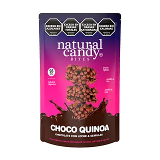 Choco Quinoa Chocolate con Leche y Semillas x 80 gr (Natural Candy)
