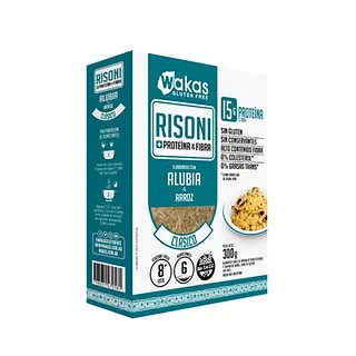Risoni Alubia y Arroz Sabor Clasico x 300 gr (Wakas)