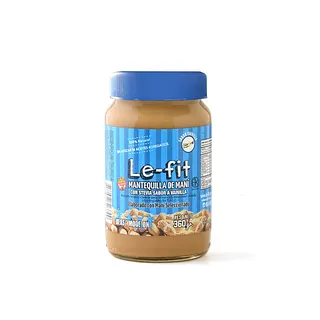 Mantequilla de Mani Le-Fit con Vainilla x 360 gr (Le-Fit)