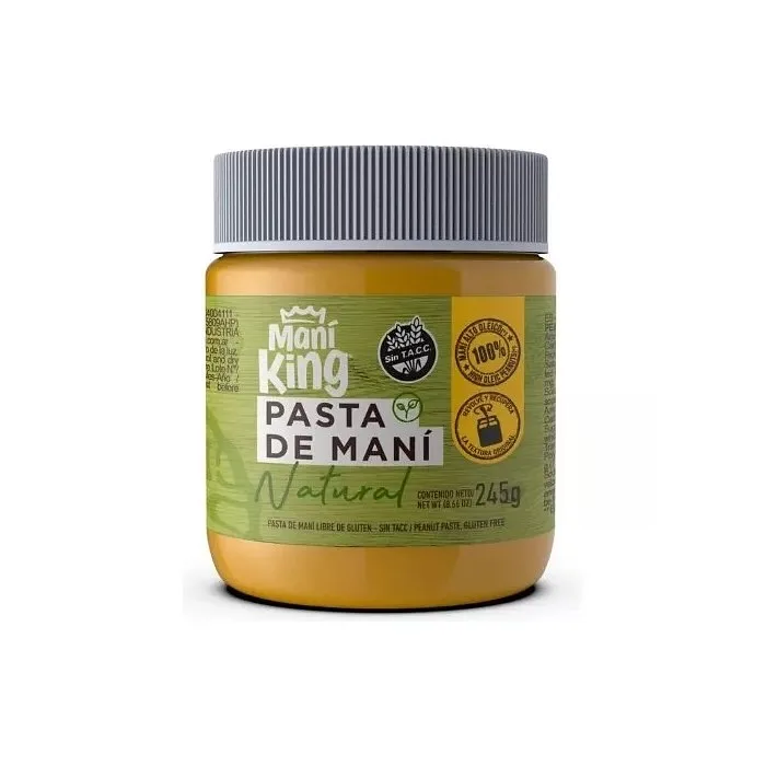 Pasta de Mani Natural x 245 gr (Mani King)