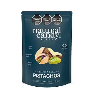 Pistachos Tostados y Salados Natural Candy x 100 gr (Natural Candy)