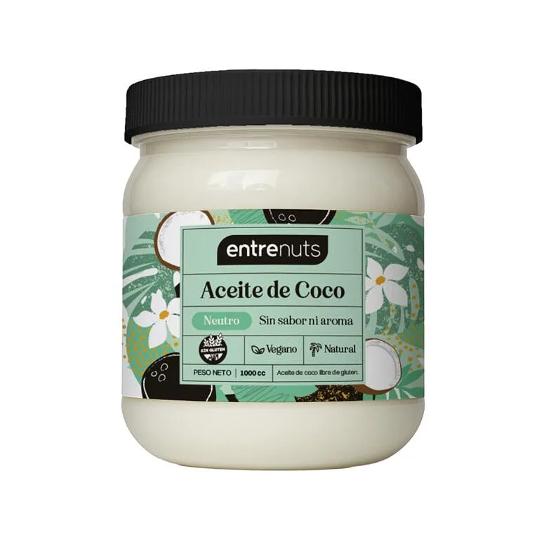 Aceite de Coco Neutro x 1000 ml (Entrenuts)
