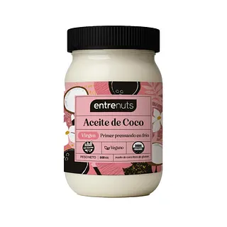 Aceite de Coco Virgen x 500 ml (Entrenuts)