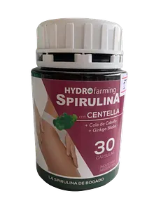 Spirulina con Centella x 30 comp (Bogado)