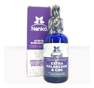 Aceite Medicinal Nanko Extra Kalanchoe 500 mg Cbg x 20 ml (Nanko)