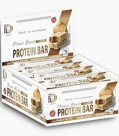 Barra de Proteina Peanut Butter x 46 gr x 16 u (Deluxe Protein Bar)