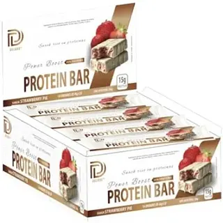 Barra de Proteina Strawberry Pie x 46 gr x 16 u (Deluxe Protein Bar)