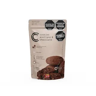 Galletitas Cookies Avellana y Chocolate x 200 gr (Celula)