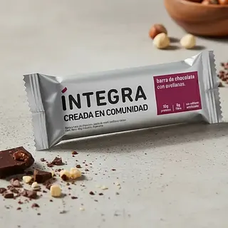 Barritas de Chocolate con Avellanas x 41 gr x 12 u (Integra)