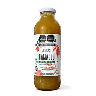 Bebida Organica Damasco Romero con Vinagre de Manzana x 500 gr (Pampagourmet)