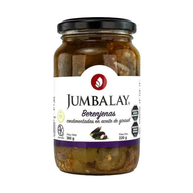 Berenjenas Condimentadas x 360 gr (Jumbalay)