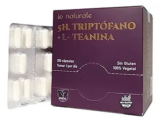 Blister de 5-HTP y L-Teanina x 100 cap (Io Naturale)