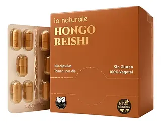 Blister de Hongo Reishi x 100 cap (Io Naturale)