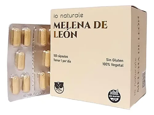 Blister de Melena de Leon y B6 x 100 cap (Io Naturale)