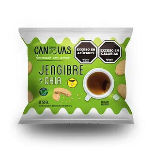 Galletitas Jengibre y Chia x 150 gr (Canvas)