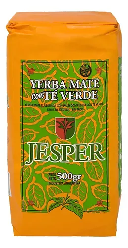 Yerba Mate con Te Verde x 500 gr (Jesper)