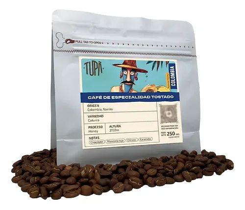 Cafe de Especialidad x 250 gr (TUPA COLOMBIA)