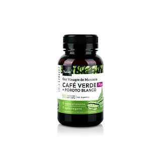 Cafe Verde con Poroto Blanco Plus x 50 cap (Natier)