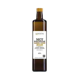 Aceite de Coco Liquido x 500 ml Mct Premium (God Bless You)