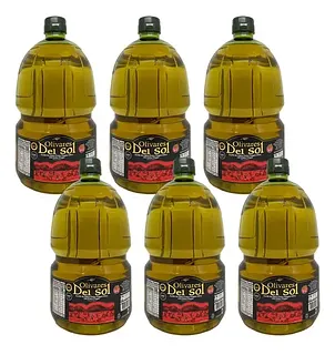 Aceite de Oliva Extra Virgen x 2 lt x 6 u (Olivares del Sol)