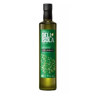 Aceite de Oliva Extra Virgen Organico x 500 ml (Dell Isola)