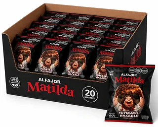 Alfajor Matilda x 70 gr x 22 u (Maixanas)