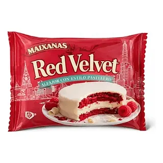 Alfajor Red Velvet Cheesecake x 70 gr x 22 u (Maixanas)
