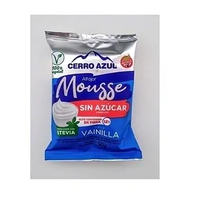 Alfajor de Mousse de Chocolate Sabor Vainilla x 50 gr x 12 u (Cerro Azul)