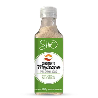 Condimento Mexicano para Carnes Rojas x 143 gr (Shio)