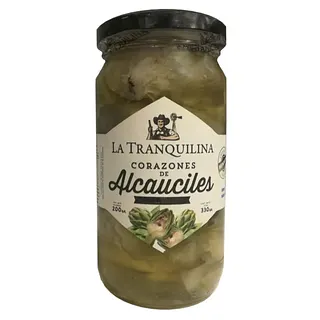 Corazones de Alcaucil al Natural x 330 gr (La Tranquilina)