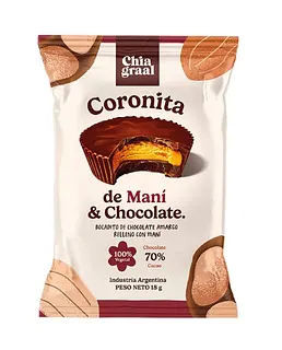 Coronita de Mani y Chocolate x 16 u (Chia Graal)