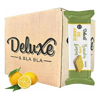 Galleta de Arroz Banada Sabor Limon x 12 u (Deluxe )