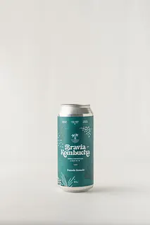 Kombucha Sabor Pomelo Rosado x 473 ml (Bravia)