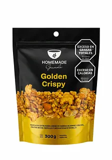 Granola Golden Crispy x 300 gr (Homemade)