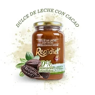 Dulce de Leche con Cacao x 445 gr (Regidiet)