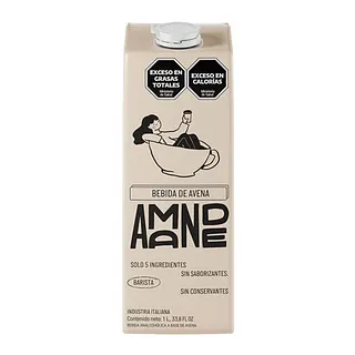 Bebida de Avena Barista x 1 lt x 10 u (Amande)