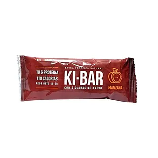 Barra de Proteina Natural Sabor Manzana x 40 gr (Ki-Bar)