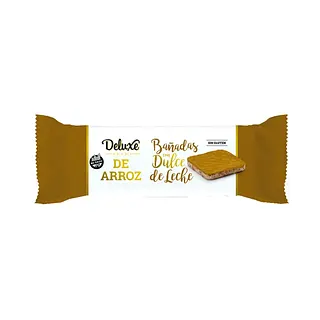 Galleta de Arroz Banada Sabor Dulce de Leche x 12 u (Deluxe )