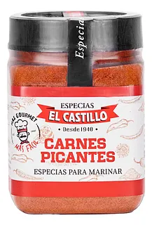 Especias para Marinar Carnes Picantes x 125 gr (El Castillo)