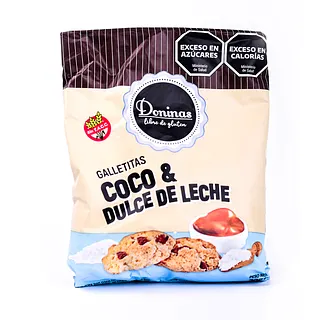 Galletitas Coco y Dulce de Leche x 200 gr (Doninas)