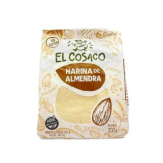 Harina de Almendras Sin TACC x 200 gr Pack x 6 u (El Cosaco)