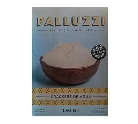 Galletitas Crackers de Agua x 150 gr (Palluzzi)