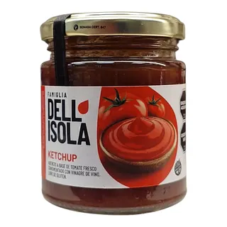 Ketchup x 170 gr (Dell Isola)