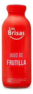 Jugo Organico de Frutilla x 330 ml (Las Brisas)